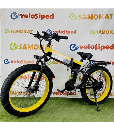 Электровелосипед RockWheel X26 NEW 2023 спицы 48V 12AH
