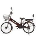 Green City e-ALFA LUX электровелосипед с корзиной