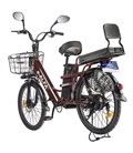 Green City e-ALFA LUX электровелосипед с корзиной