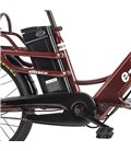 Green City e-ALFA LUX электровелосипед с корзиной